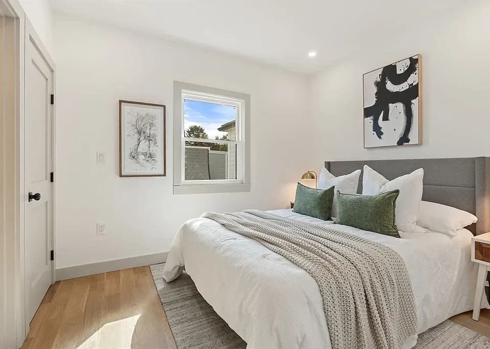 Completed primary bedroom renovation