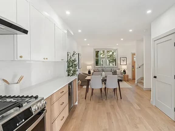 Completed dining area renovation